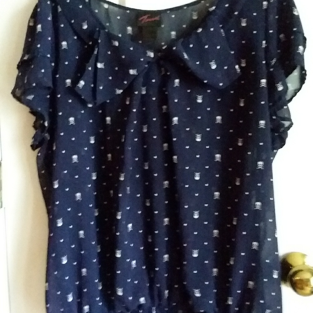 Sheer  casual shirt